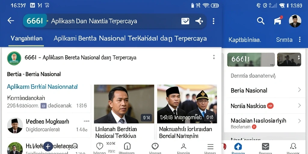 Antarmuka aplikasi 666I yang menarik dan informatif.