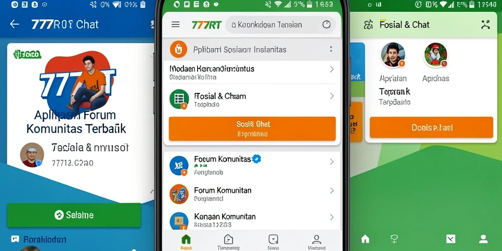 Tampilan antarmuka menarik dari 777RT yang interaktif.