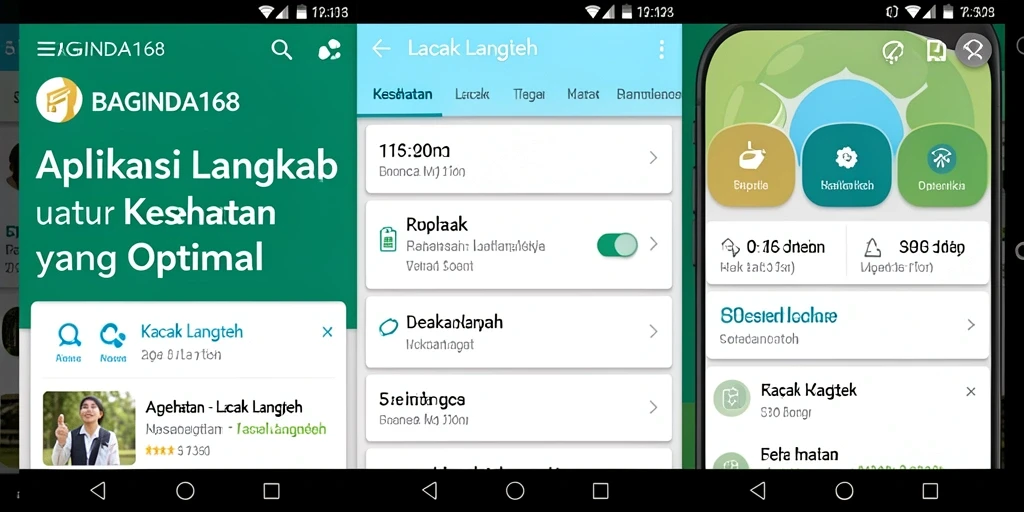 Antarmuka utama BAGINDA168 yang menampilkan fungsi Lacak Langkah.